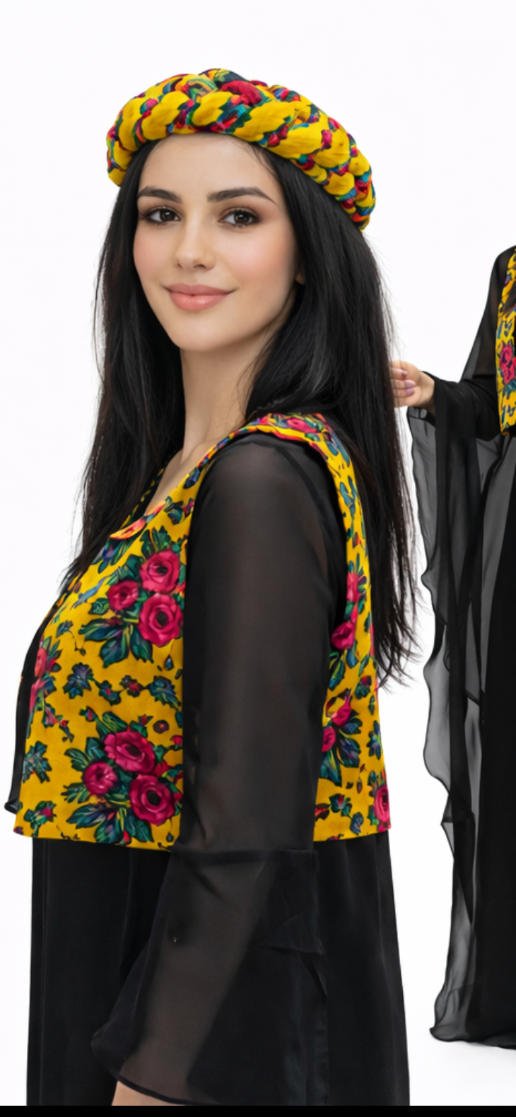 Kurdish Floral Vest - Traditional Design