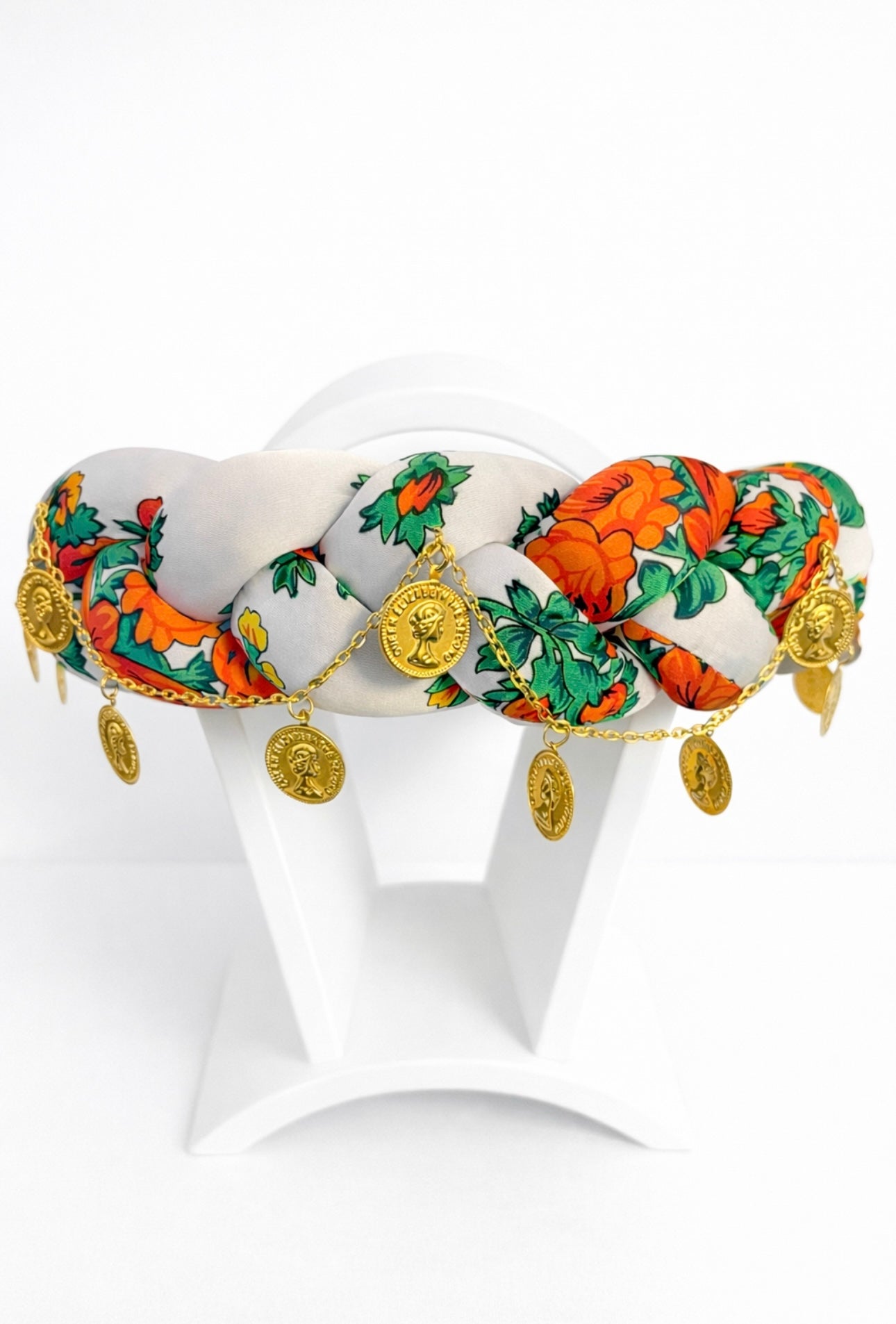 Kurdish Kofi for Kids – Traditional Handmade Headwear in White