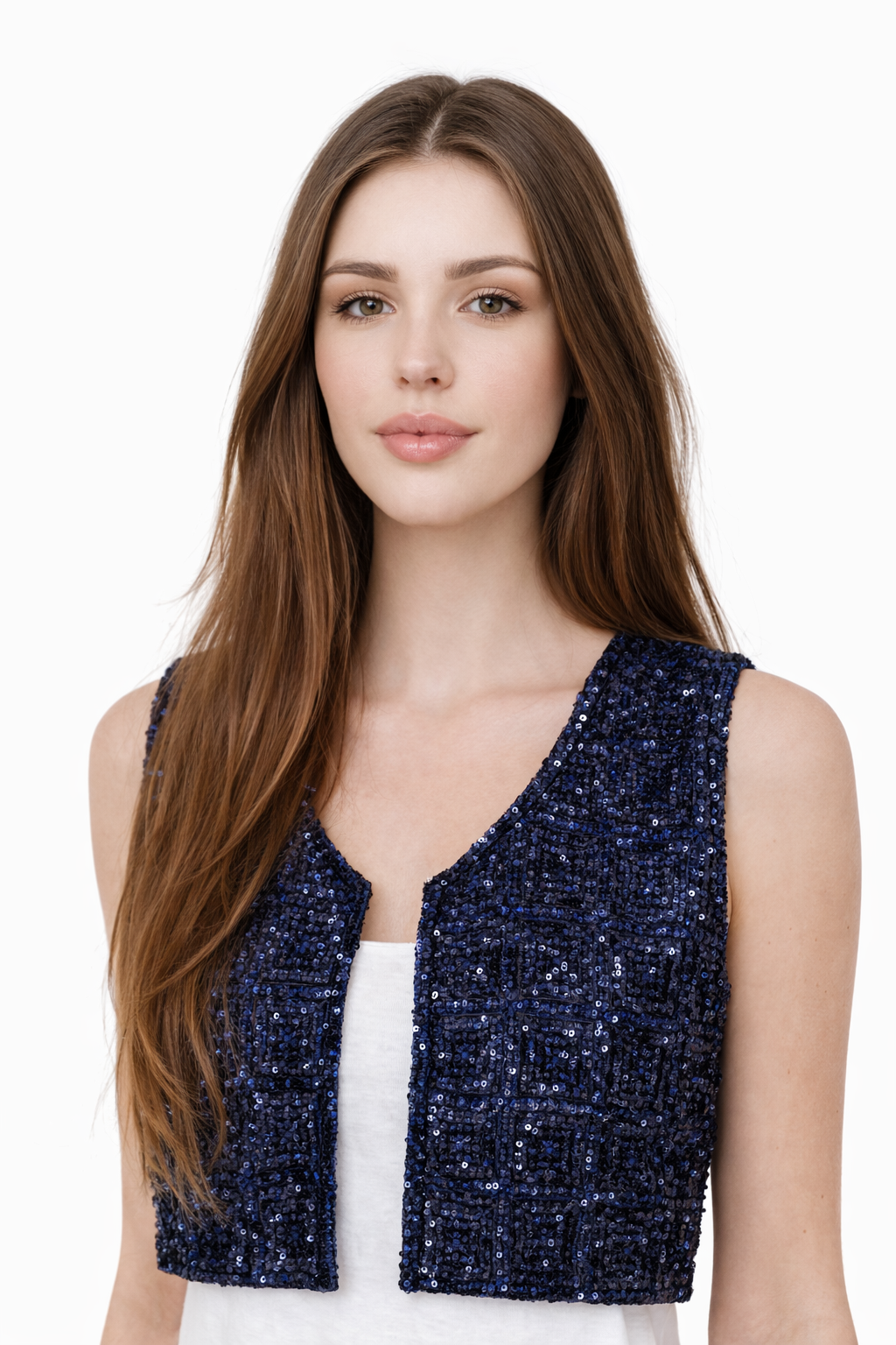 Navy Blue Kurdish Vest - Classic Outfit