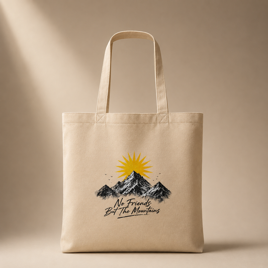 No Fiends But The Mountains l Tote bag