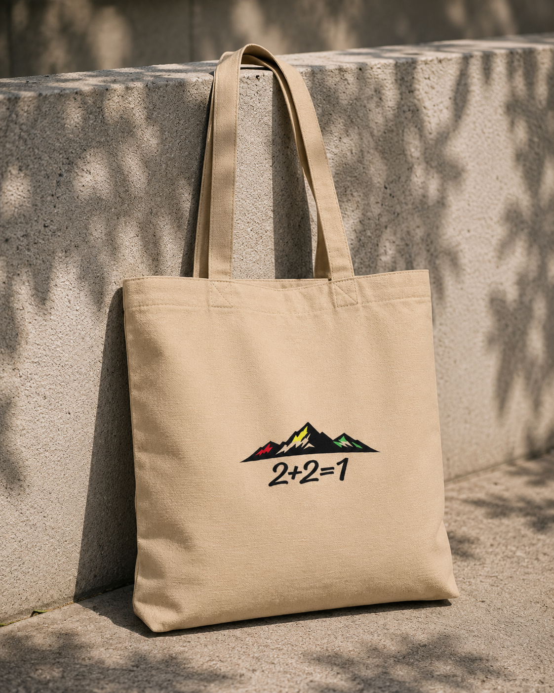 2+2=1 l Eco Tote Bag