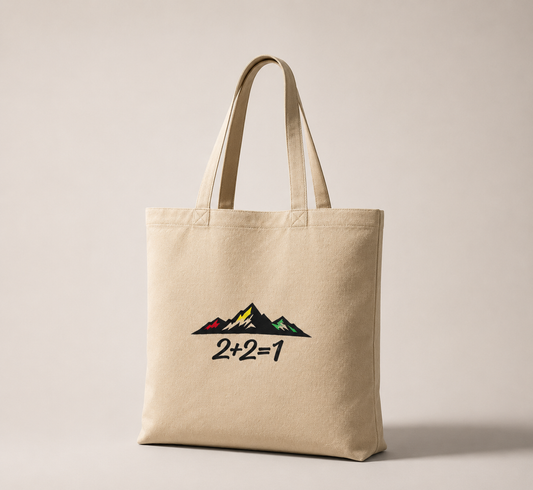2+2=1 l Eco Tote Bag