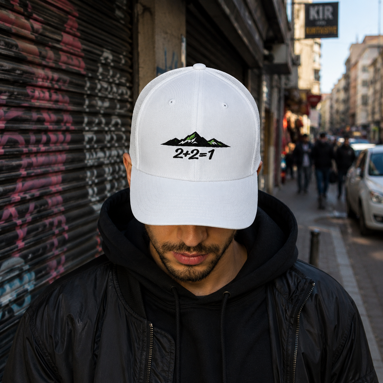 2+2=1 Trucker Cap