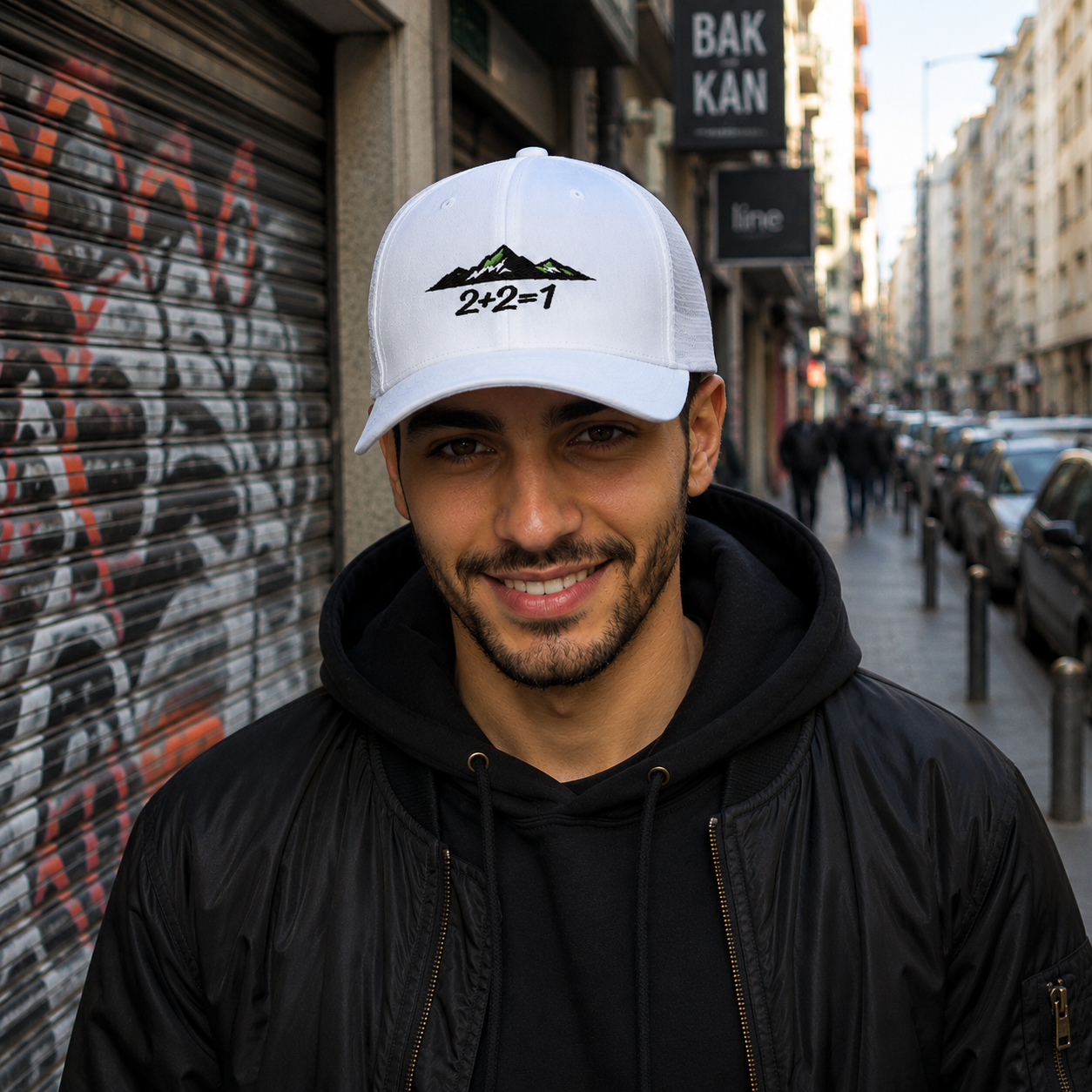 2+2=1 Trucker Cap