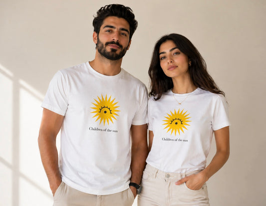 Kurdish Sun Symbol | Heritage Cotton Unisex T-Shirt