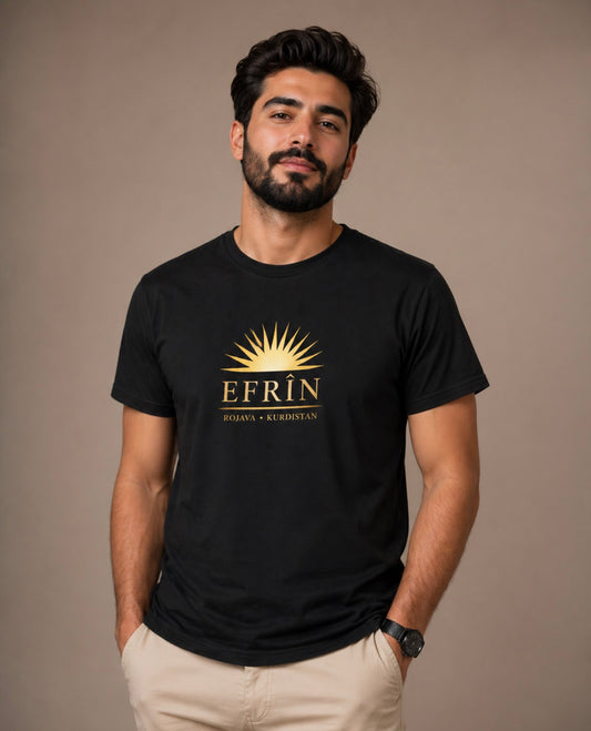 Efrin l Unisex Tee in Black
