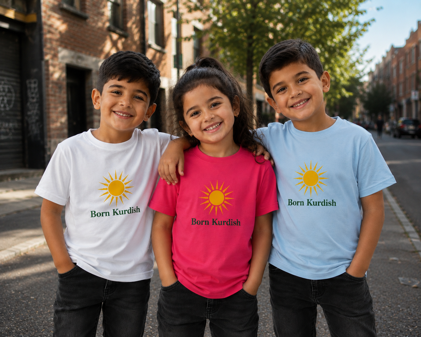 Born Kurdish | Toddler Jersey T-Shirt