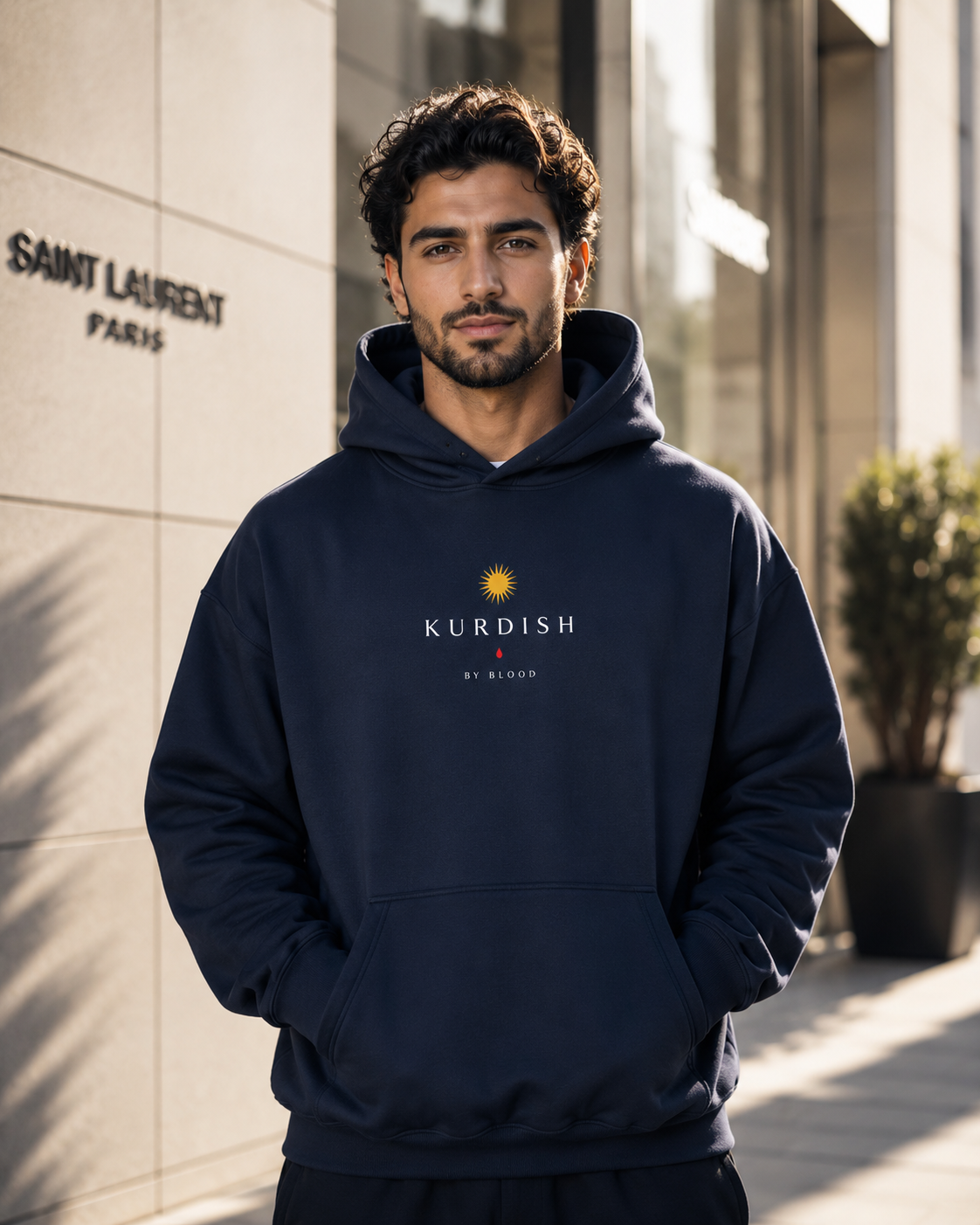 Kurdish by Blood Hoodie