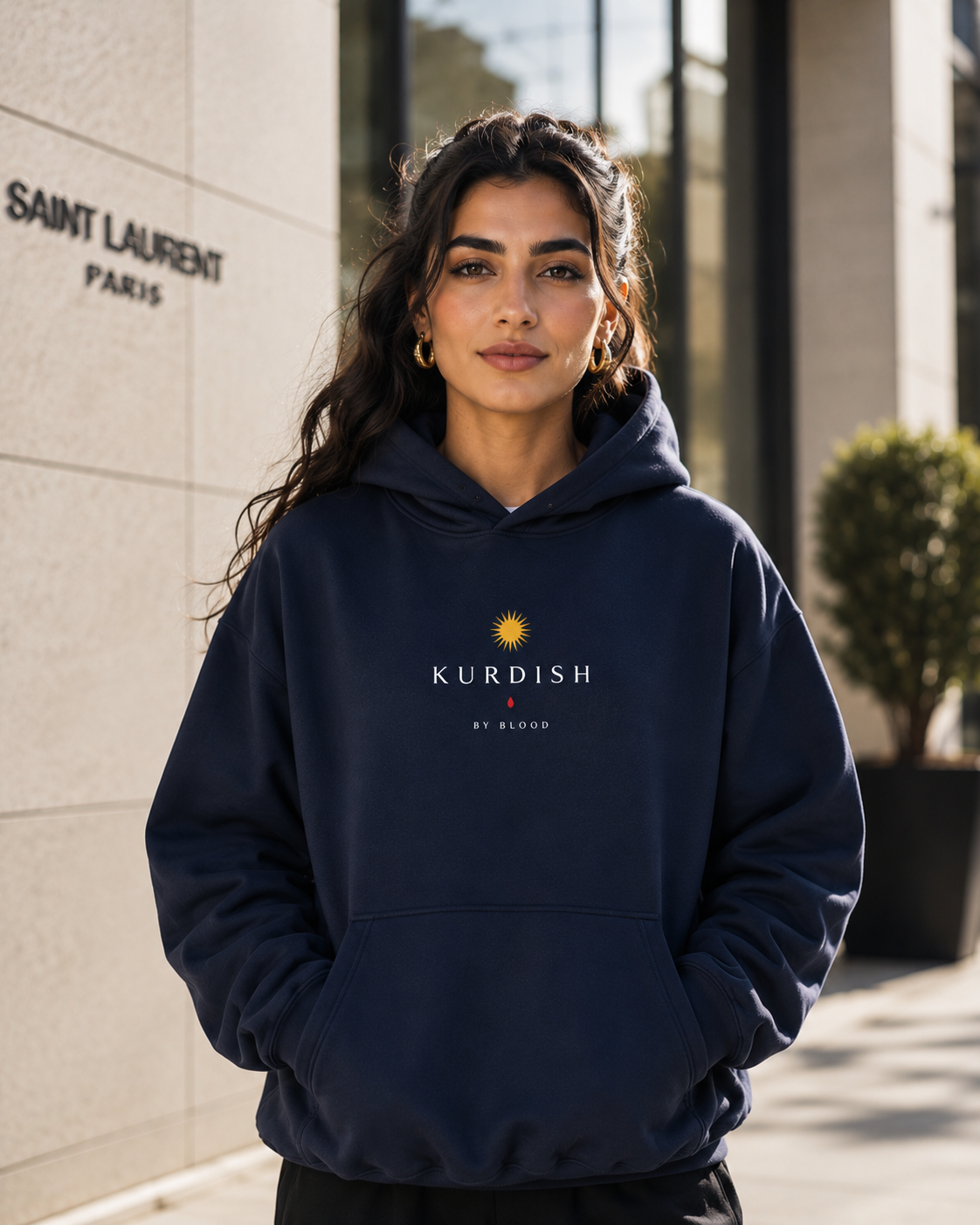 Kurdish by Blood Hoodie