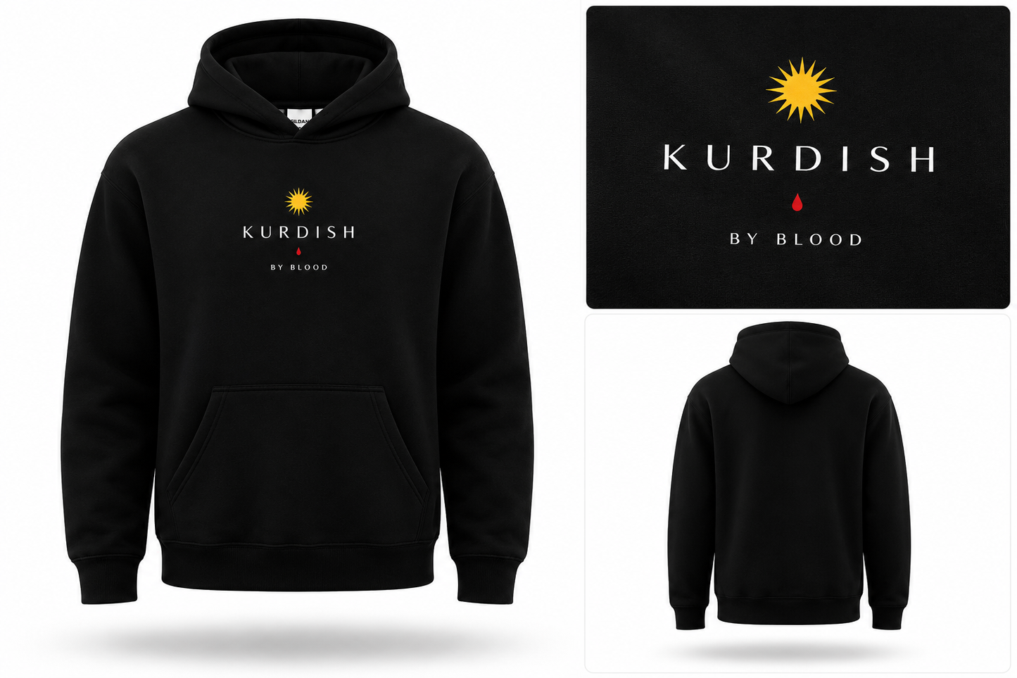 Kurdish by Blood Hoodie