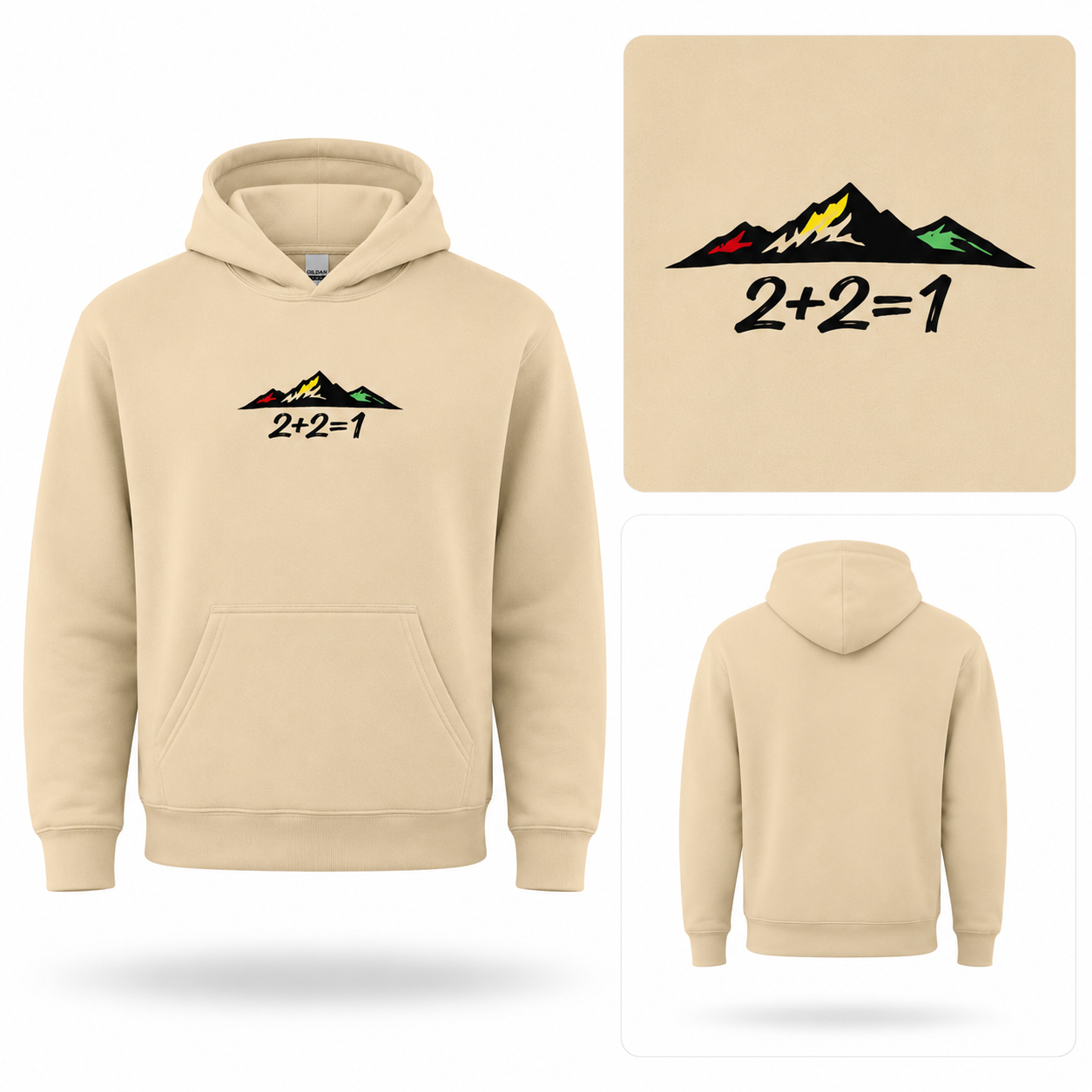 2+2=1 Hoodie