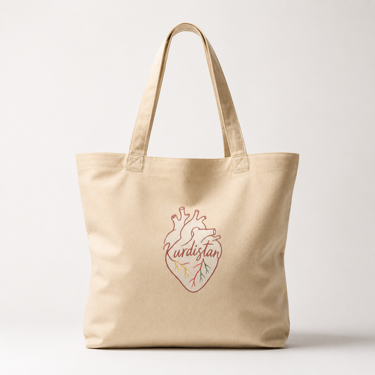 Kurdistan Heart l Eco Tote Bag