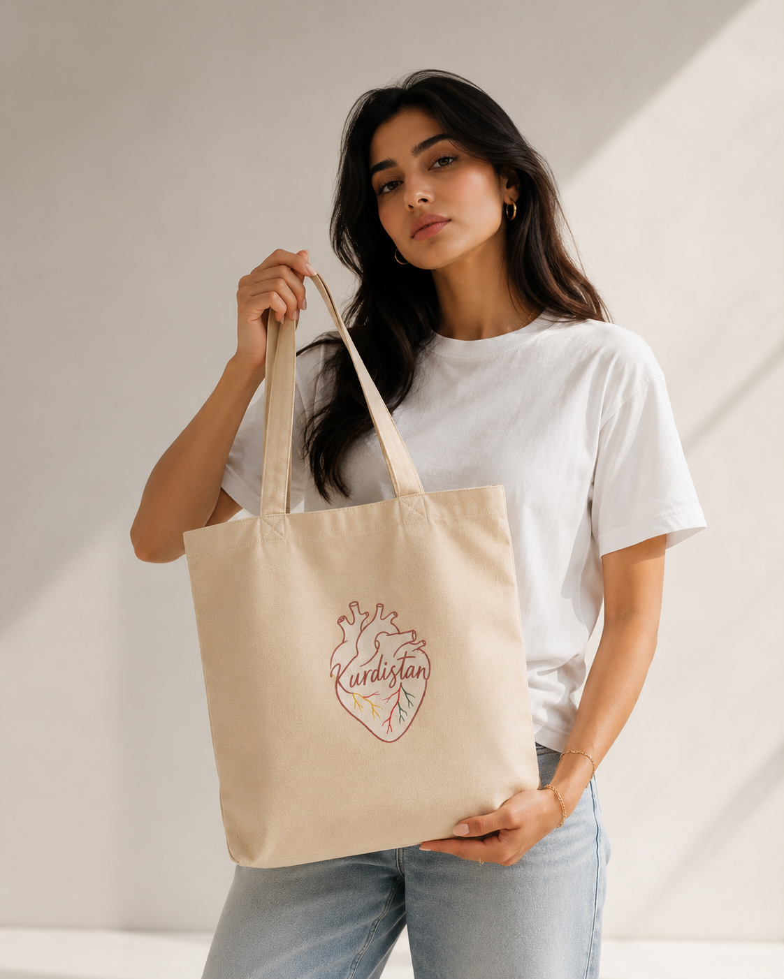 Kurdistan Heart l Eco Tote Bag