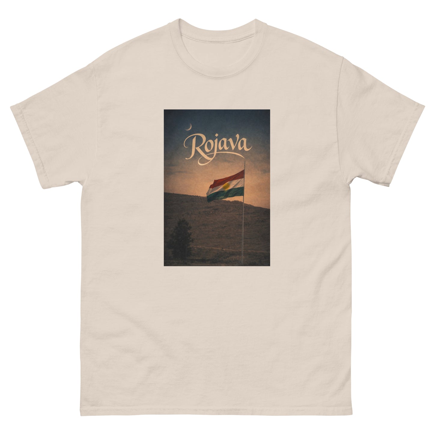 Rojava T-Shirt – Kurdish freedom and resistance graphic tee